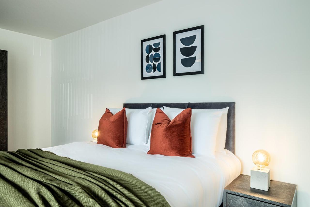 Modern Luxe 1 & 2 Bed Apts Near Granby Plaza By Sojo Stay Leicester Exterior foto