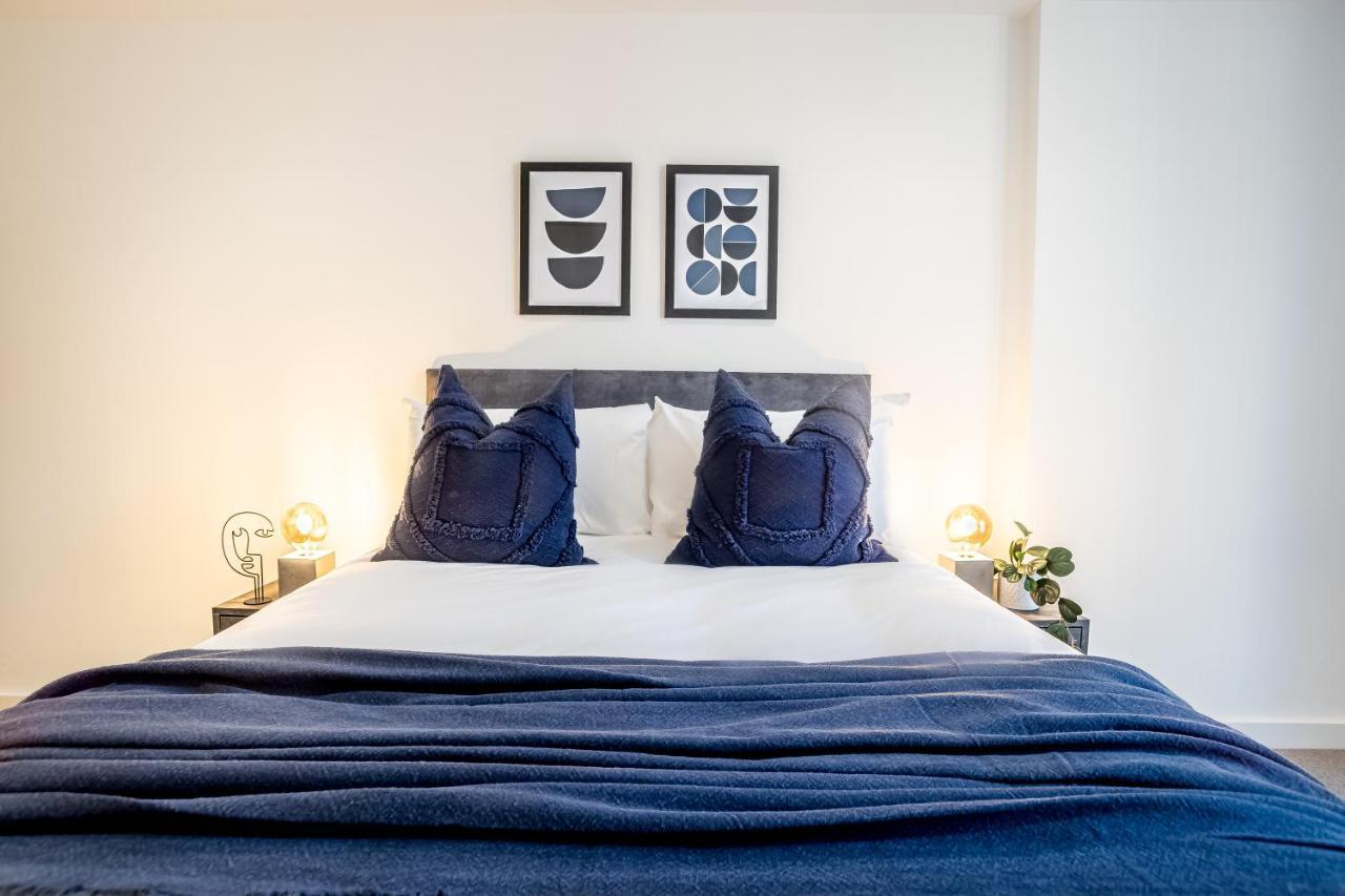 Modern Luxe 1 & 2 Bed Apts Near Granby Plaza By Sojo Stay Leicester Exterior foto